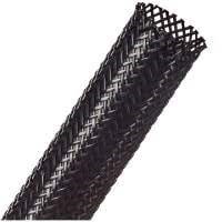 WIRELOOM,1 1/4IN DIA,BLACK,50FT ROLL