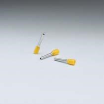 FERRULE,10 AWG,YELLOW,INSULATED