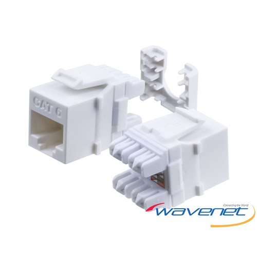 KEYSTONE INSERT,CAT6,WHITE