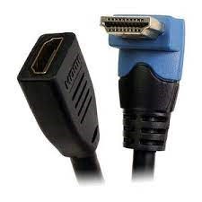 CABLE,HDMI,M/F,RIGHT ANGLE MALE,6FT