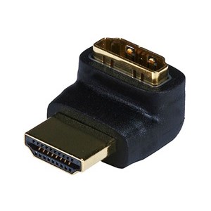 ADAPTER,HDMI,M/F,RT ANGLE,PORT SAVER