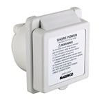 (K) 16A INLET EASY LOCK EXP W/WARNING