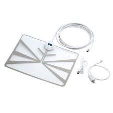 ANTENNA,HD,UHF/VHF,60 MILE,FLAT,WHITE