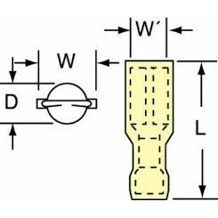 TERM,QUICK DISC,RECPT,26-24,.110,