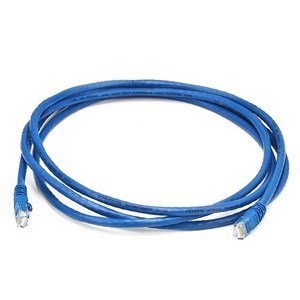 PATCH CABLE,CAT5E,7FT,BL,BOOTED