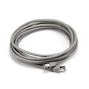 CABLE,CAT5E,14FT,GRAY,SHIELDED TWISTED