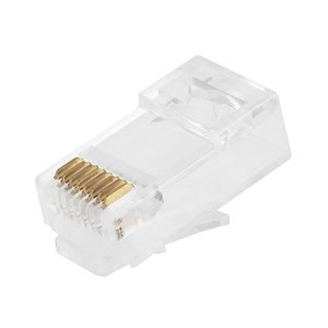 CONN,RJ-45,CAT.6,FOR SOLID WIRE