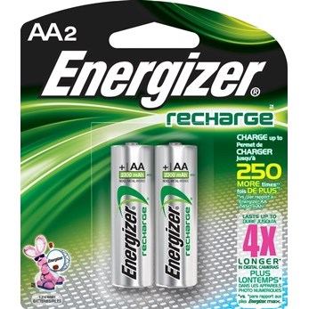 BATT, RECHARGEABLE, NiMH, AA-2,