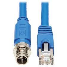 CABLE ASSEMBLY,CAT6A,M12,X-CODE,RJ-45,