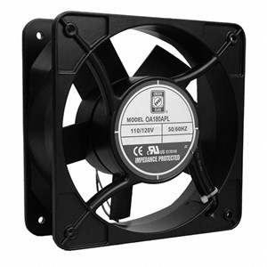 FAN,230VAC,7.1X2.6IN SQUARE,180MM,BALL