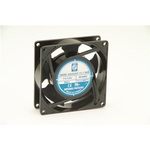 FAN,115VAC,3.62X1.0IN SQUARE,92MM,BALL