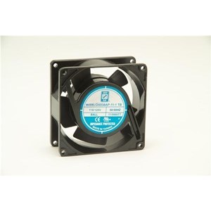 FAN,230VAC,3.62X1.5IN SQUARE,92MM,BALL