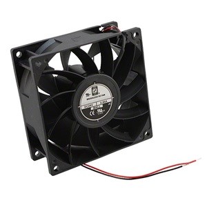 FAN,24VDC,3.62X1.5IN SQUARE,92MM,BALL