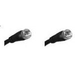 CABLE,COAX,RG59,75FT,F CONN,M/M,BLACK