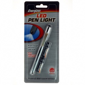 FLASHLIGHT, LED,METAL PENLIGHT,21 LUMEN