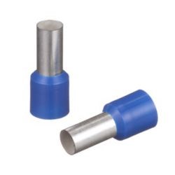 FERRULE,6 AWG,BLUE,INSULATED