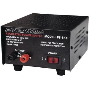 POWER SUPPLY,3AMP,13.8VOLT