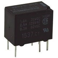 RELAY,SPDT,12VDC,1A,6 PIN,PC MMOUNT