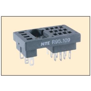 RELAY,SOCKET,16 PIN,BLADE,PANEL MOUNT