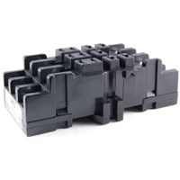 RELAY,SOCKET,11 PIN,BLADE,DIN RAIL MOUNT