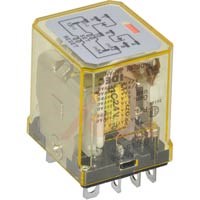 RELAY,DPDT,24VDC,10A,8 PIN BLADE,MINI