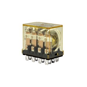 RELAY,4PDT,24VDC,10A,14 PIN BLADE,MINI