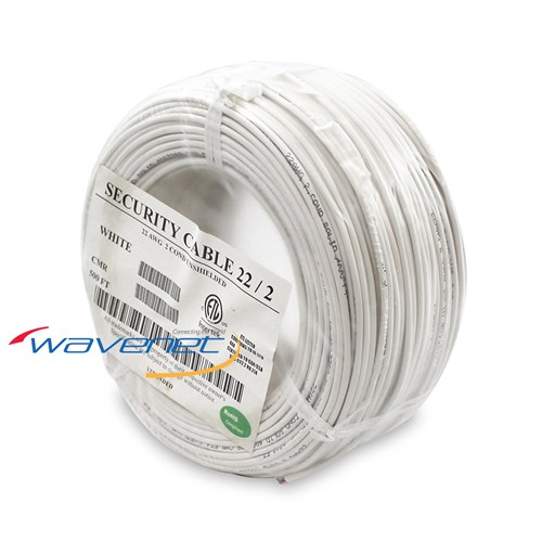 WIRE,22/4,SOLID,UNSHIELDED,RISER,WHITE