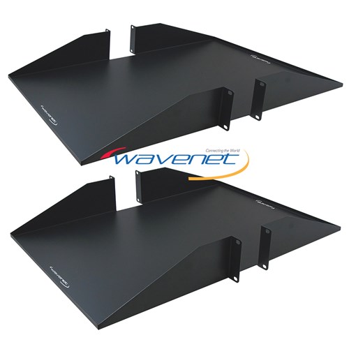 SHELF,RACK,2 PACK,BLACK POWER COATED