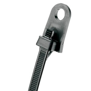 CBL TIE RELEASABLE BLK 50LB 7.4ININ