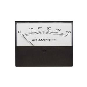 2.5" 0-50 AAC ANALOG PANEL METER