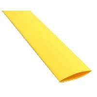 HEAT SHRINK,1 IN DIA,YELLOW,4 FT,2:1