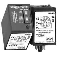 RELAY,TIMER,DPDT,24VAC,10A,.1-102.3