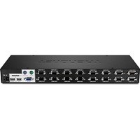 SWITCH,KVM,USB,PS/2,16-PORT