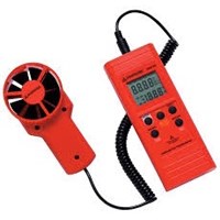 ANEMOMETER THERMOMETER, FLEXIBLE VANE