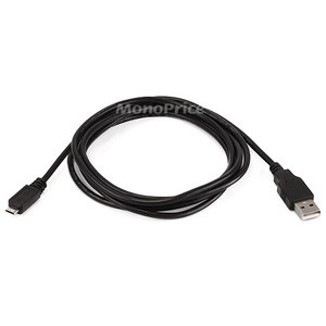 CORD,USB 2.0 A TO MICRO 6FT,BLACK