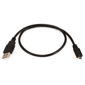 CABLE,USB A TO MICRO 5PIN,1.5FTBLK,