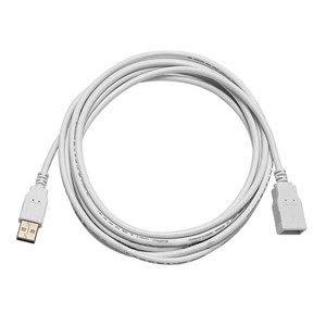 CABLE,EXTENDER,USB A/USB A,10FT,WHITE