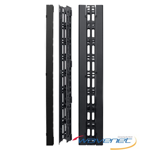 RACK,CABLE MANAGEMENT,VERTICAL,DOUBLE