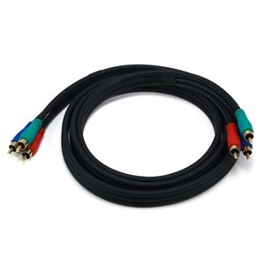 COMPONENT,CABLE,3RCA,6FT,R G B