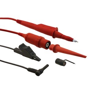 100:1 VOLTAGE PROBE SET,RED,200 MHZ,1.2M