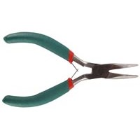 TOOL,PLIERS,CURVED NOSE,MINI,4.9IN