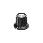 PKA70B1/4=KNOB PLASTIC 1/4 IN