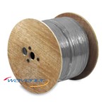 WIRE,CAT5E,24/25PR,UNSHIELDED,RISER,GRAY