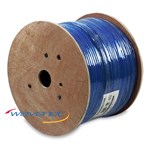 WIRE,CAT6E,23/4PR,SHIELDED,RISER,BLACK