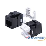 KEYSTONE  INSERT,CAT6,BLACK