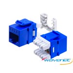 KEYSTONE INSERT,CAT6,BLUE