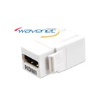 HDMI,KEYSTONE FEEDTHRU,WHITE